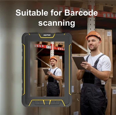 Vastupidav tahvelarvuti 2D vöötkoodiskanneriga